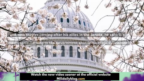 Hagerty FBI Tracking of Trump Allies 'Beyond Inappropriate'