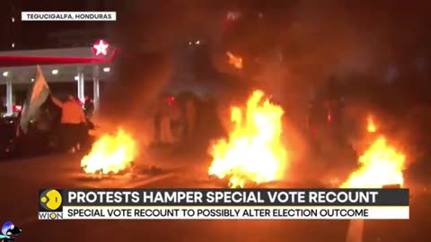 ÉMEUTES AU HONDURAS SUITE AUX INGÉRENCES DES USA DANS LES ÉLECTIONS