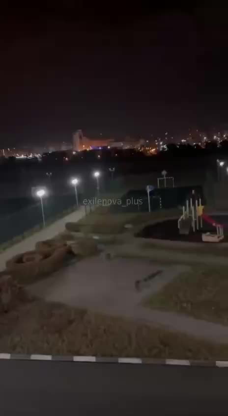 Work of Russian air defence in Stary Oskol!