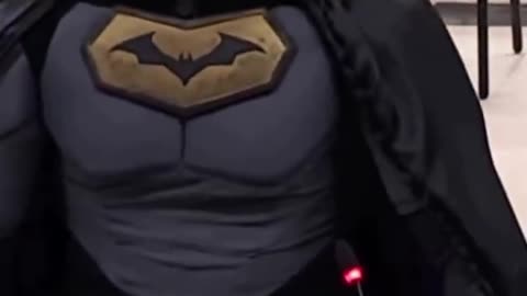 Liberal dressed up as Batman showed up to the Santa Clara City Hall meeting and is OUTRAGED