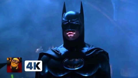 Batman Forever (1995) 4K - Batman and the Batmobile _ Movieclips