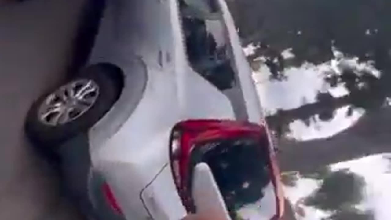 “A Zionist saw the Palestinian flag on a car, got triggered and thought it gave him the right to crash into it.”