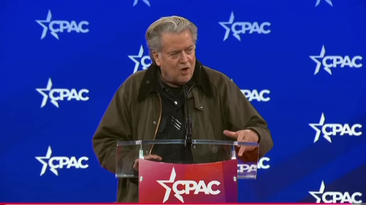 Steve bannon's full speech at CPAC 2025 🏆🔥💪