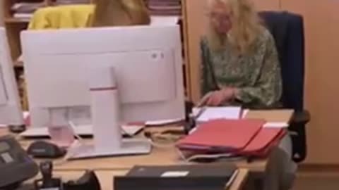 All these red binders are full of print outs of social media posts and tips of ‘hate speech
