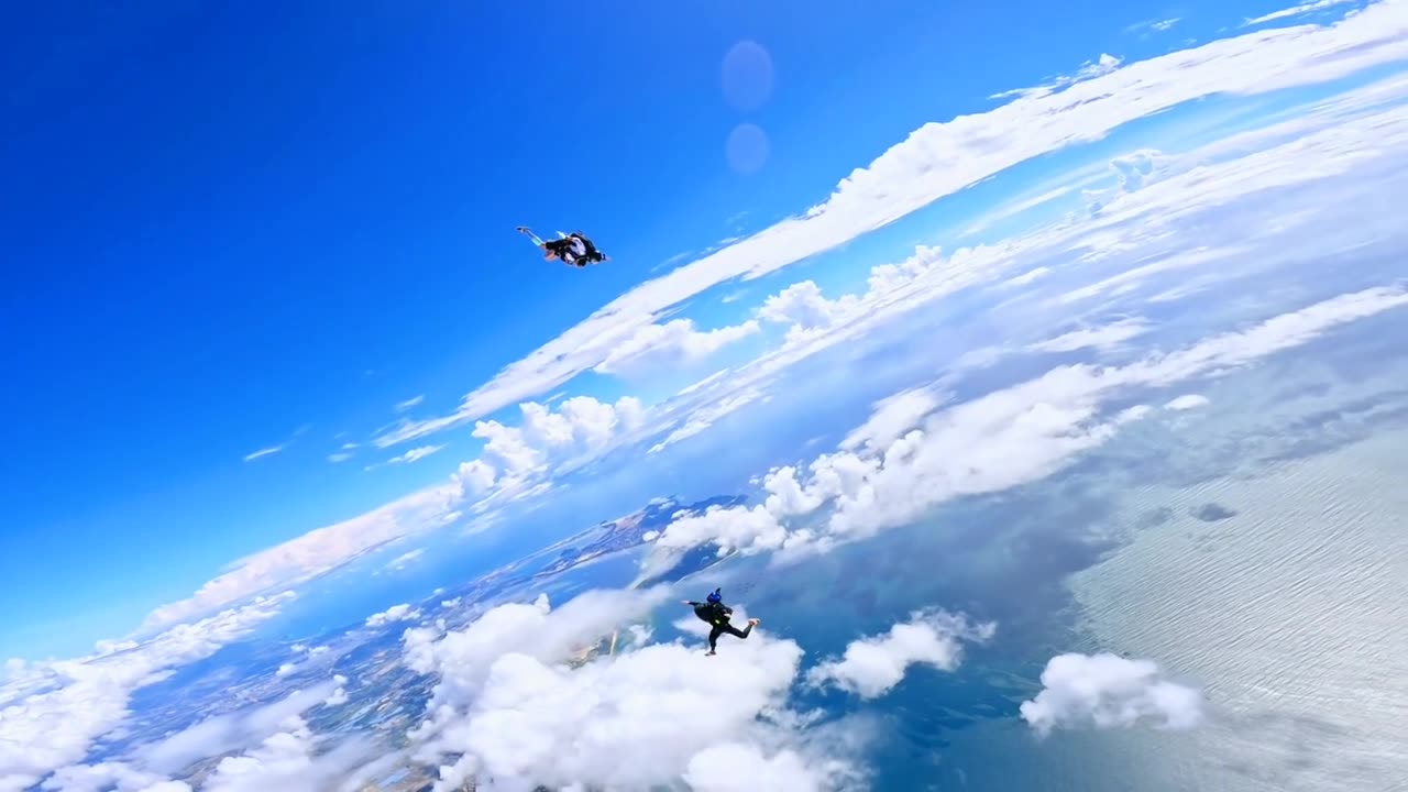 Life time moment! Skydiving like this is sooo cool