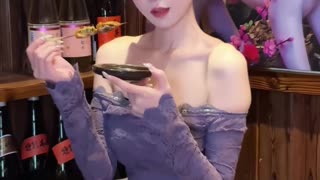 Sheer Purple Mini Skirt Provocative Fashion Compilation | Daily Beauty EP 1188