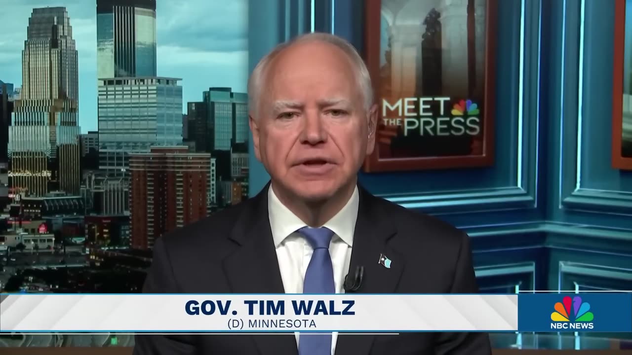 Tampon Tim Walz Says Kamala Harris Would Be a Strong 2028 Candidate (Video)
