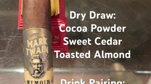 Mark Twain Memoir # 3 5x54 Robusto #Shorts # Short #CigarOfTheDay #CigarReview #BudgetCigar