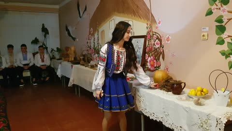 Șezătoare de Sfântul Andrei la Liceul din Vancicăuți 1/5