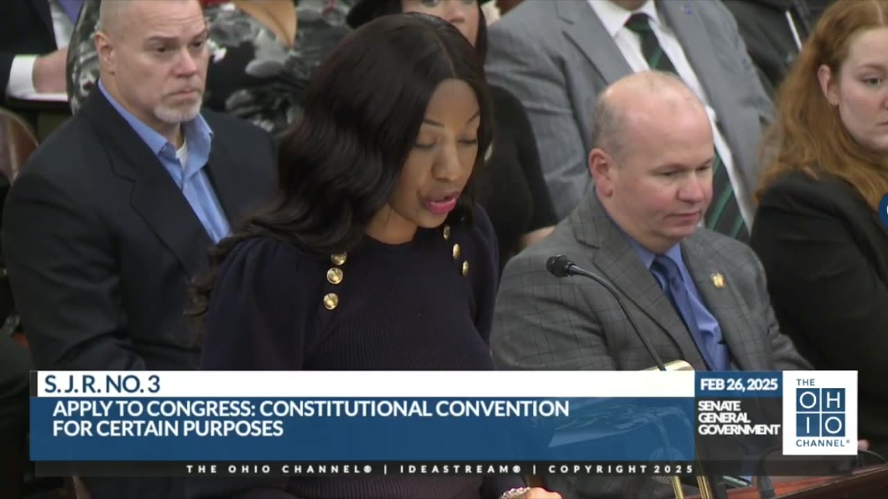 Ohio State Senator Michele Reynolds introduces Convention of States