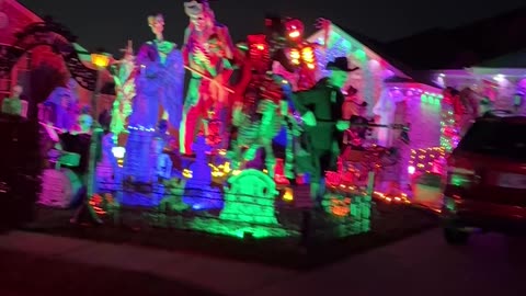 Extravagant Halloween Yard Display