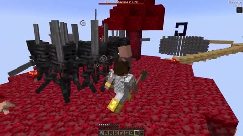 We Got TRAPPED in a CUSTOM SKYBLOCK in Minecraft (NO ESCAPE!)