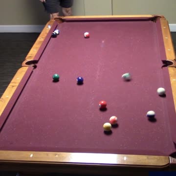 2 RAILS AND A KICK INTO THE SIDE POCKET!