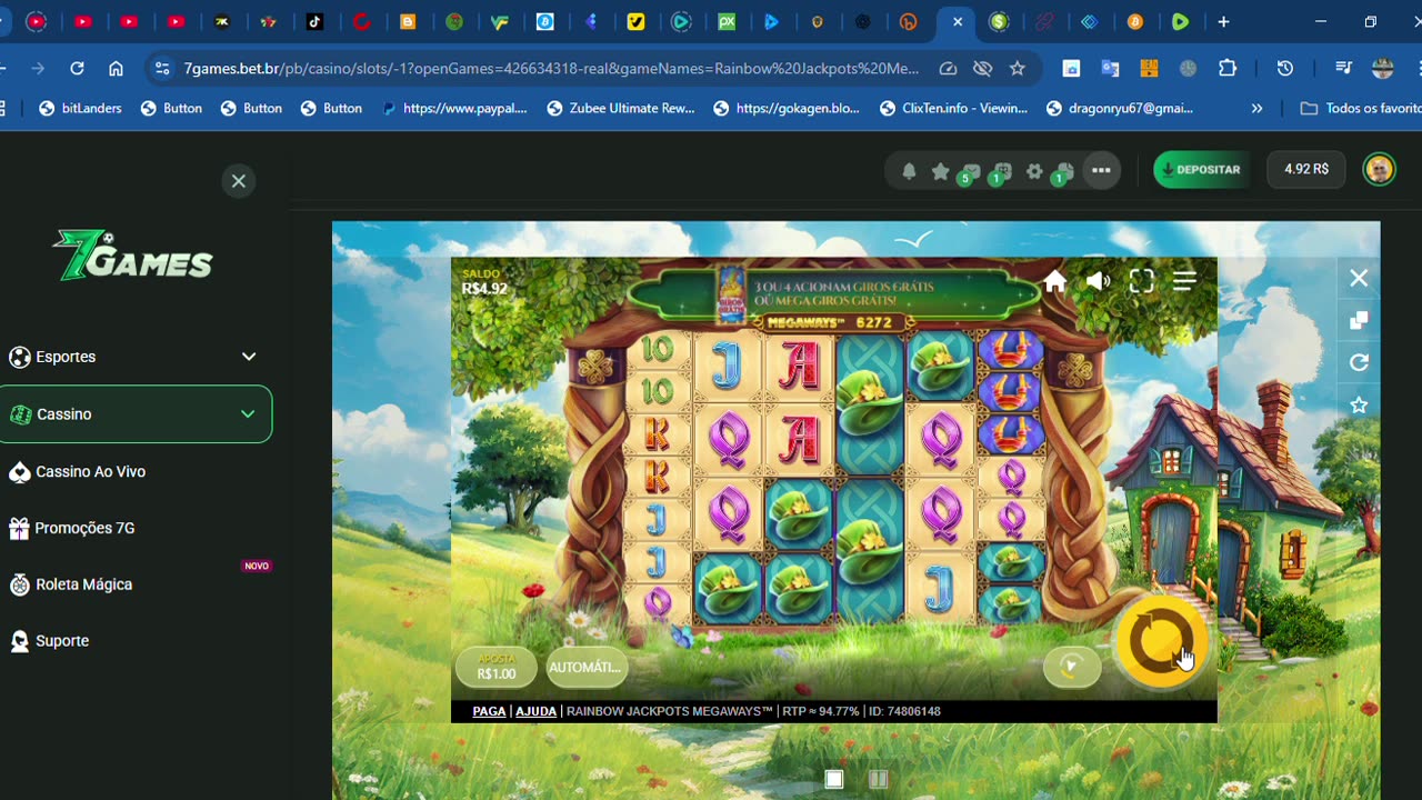jogos de cassino on line