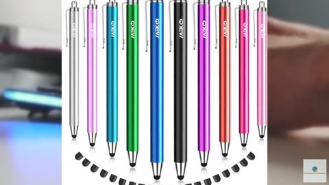 Stylus Pens for Touchscreens,MEKO 10 Pack Thin Rubber Tip Stylus Replaceable Tip