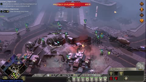 We are a telepathic cop!! Varuna Campaign Starship Troopers Terran Command 13
