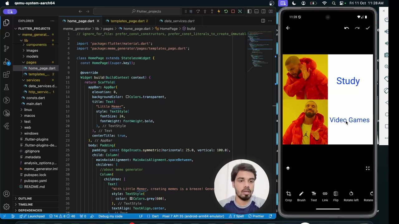 Meme Creator App with Flutter & Dart | Full App Demo