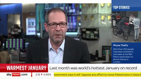 Mystery as January becomes warmest on record _ Climate Change