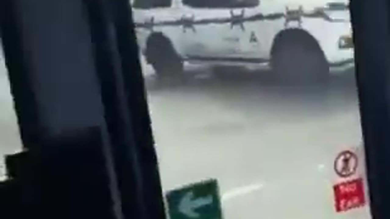 Driver refuses to let a migrant buy a child's ticket So instead the migrant SMASHED