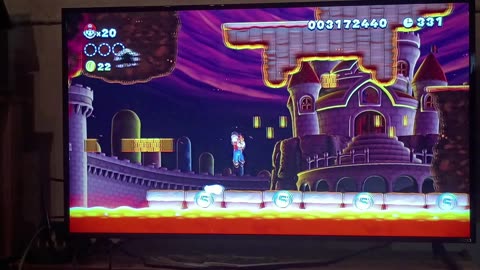 Super Mario Deluxe Switch Peaches Castle 2 Magma River Cruise