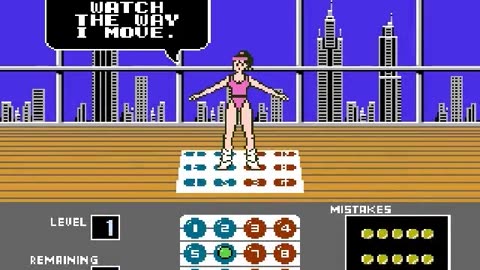 （NES）Dance Aerobics