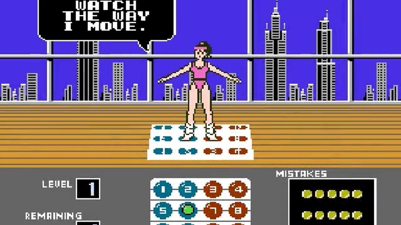 （NES）Dance Aerobics