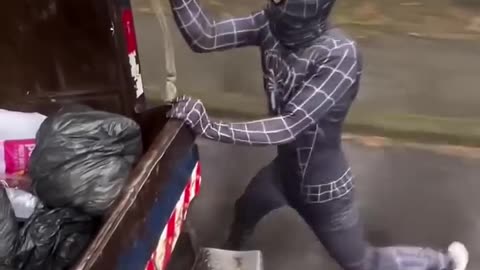 O Gari-Aranha que espalha alegria por onde passa!_HD