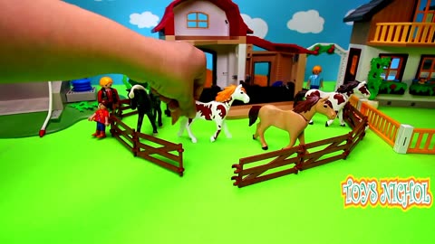 Make Large Stable to Put Seven Horses in at Once