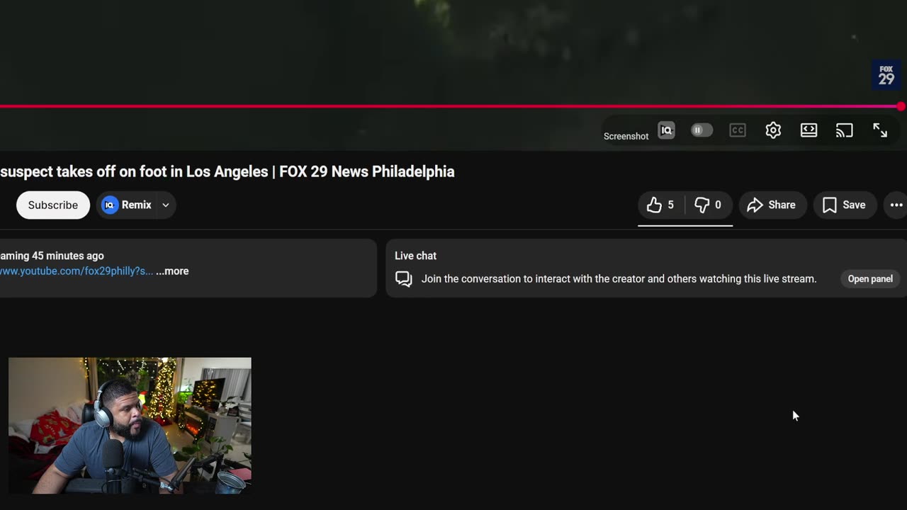 End of Police Chase. SUSPECT RUNNING!