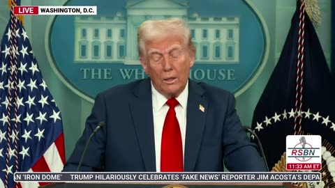 LIVE REPLAY:| President Donald J. Trump Holds a Press Briefing on D.C. Aviation Disaster - 1/30/25