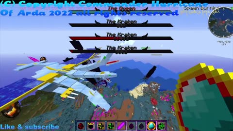 Minecraft mob battle the queen vs overlord scorpion