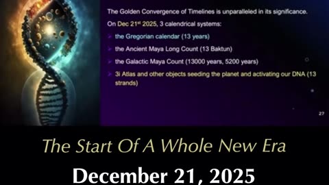 12/21 —>> Once In A Lifetime Event