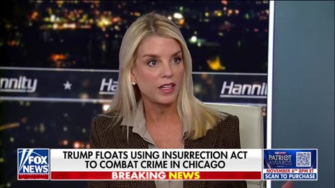AG Bondi: Trump Has Absolute Legal Authority To Invoke Insurrection Act!