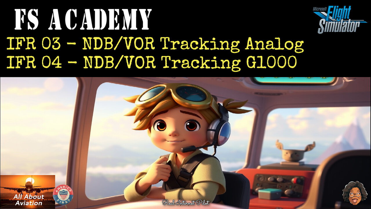 FS Academy IFR Lesson 3 & 4🔹MSFS 2020🔸Monday Night Stream