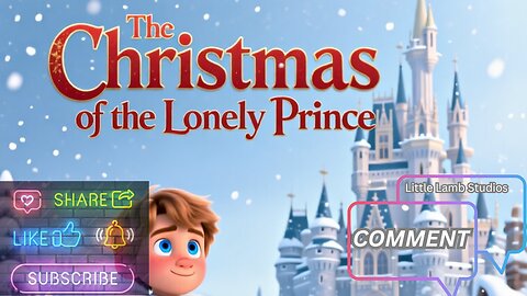 The Christmas of the Lonely Prince 🎄 Christian Kids Holiday Story | Little Lamb Studios