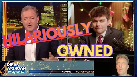 Nick Fuentes Destroys School Headmaster Piers Morgan in HILARIOUS Race Debate