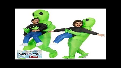 Kids Adult Alien Inflatable Costume Kids Party Cosplay Costume Funny Suit Anime Review