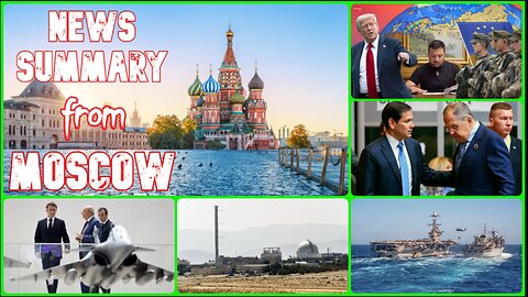 Trump - Ukrainian Offensive. Lavrov-Rubio Talks. Israel's Nuclear Program Infiltrated. Venezuela..