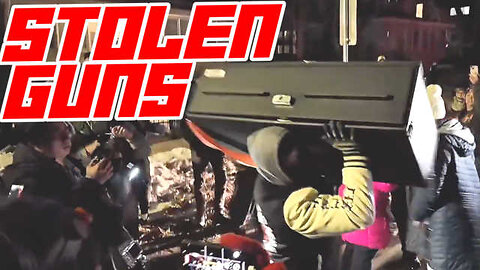 Minneapolis PD Let Rioters Steal Weapons & Ammo From ICE Vehicles