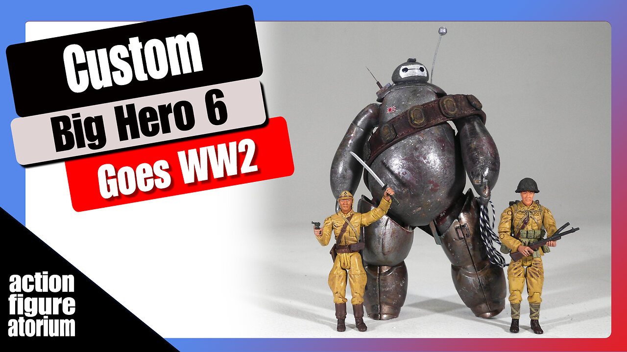 Design Build Paint | Custom Big Hero 6 | WW2 Dieselpunk Baymax