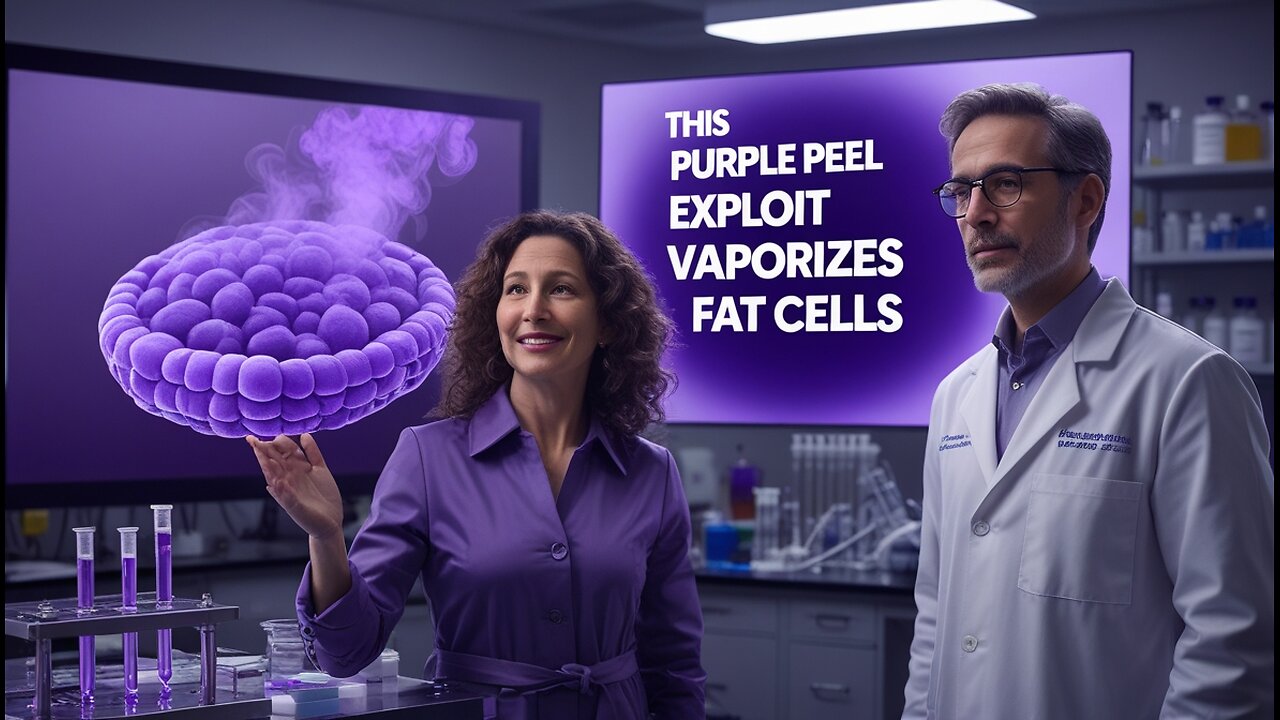 2 US Scientist This Purple Peel Exploit Vaporizes Fat Cells
