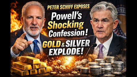 Peter Schiff EXPOSES Powell’s Shocking Confession — Gold & Silver EXPLODE!