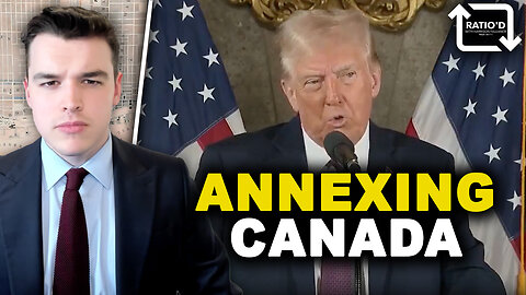 NO JOKE: Donald Trump threatens to ANNEX Canada by "Economic Force"