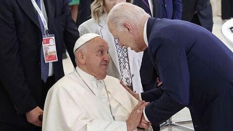 KTF News - After nixed trip to Vatican City, Biden awards Pope Francis the highest US civilian honor