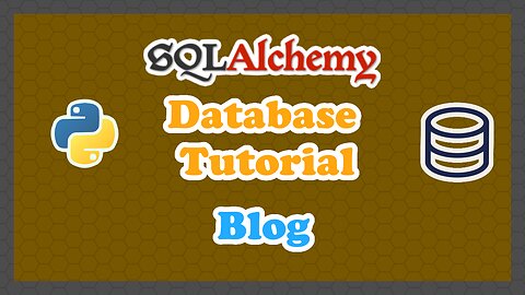 SQLAlchemy By Example - Blog Database