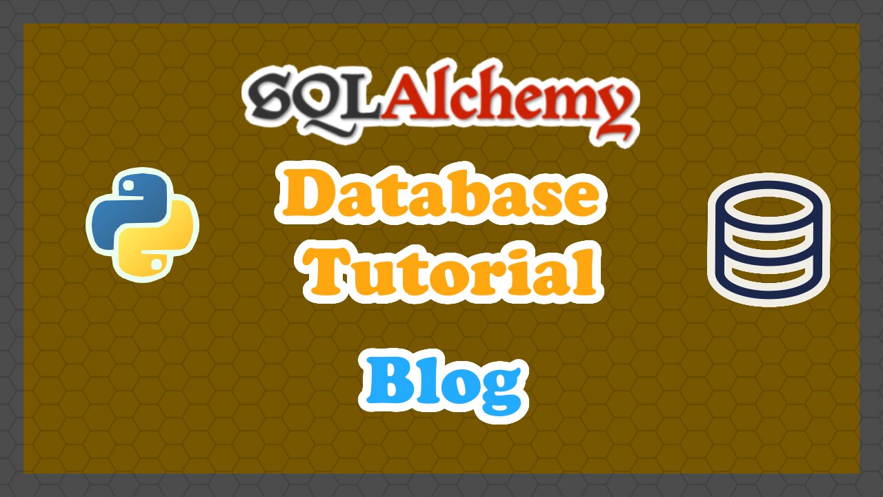 SQLAlchemy By Example - Blog Database