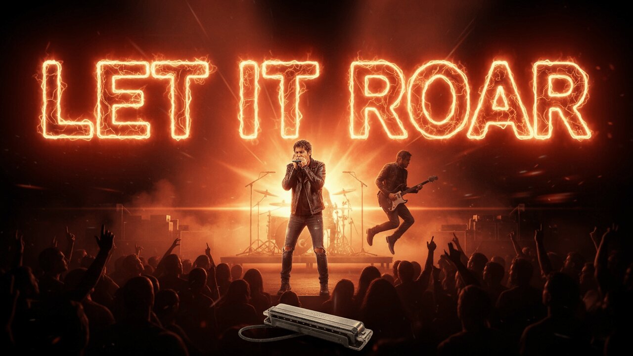Let It Roar | Rock & Harmonica Power Anthem | Lunan Media