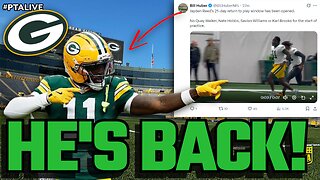 BREAKING NEWS! Jayden Reed Returns To Packers Practice!