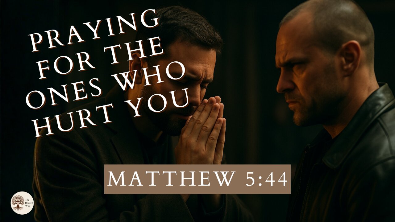 Praying for the Ones Who Hurt You Matthew 5:44
