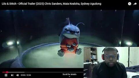 lio and stitch live action trailer reaction